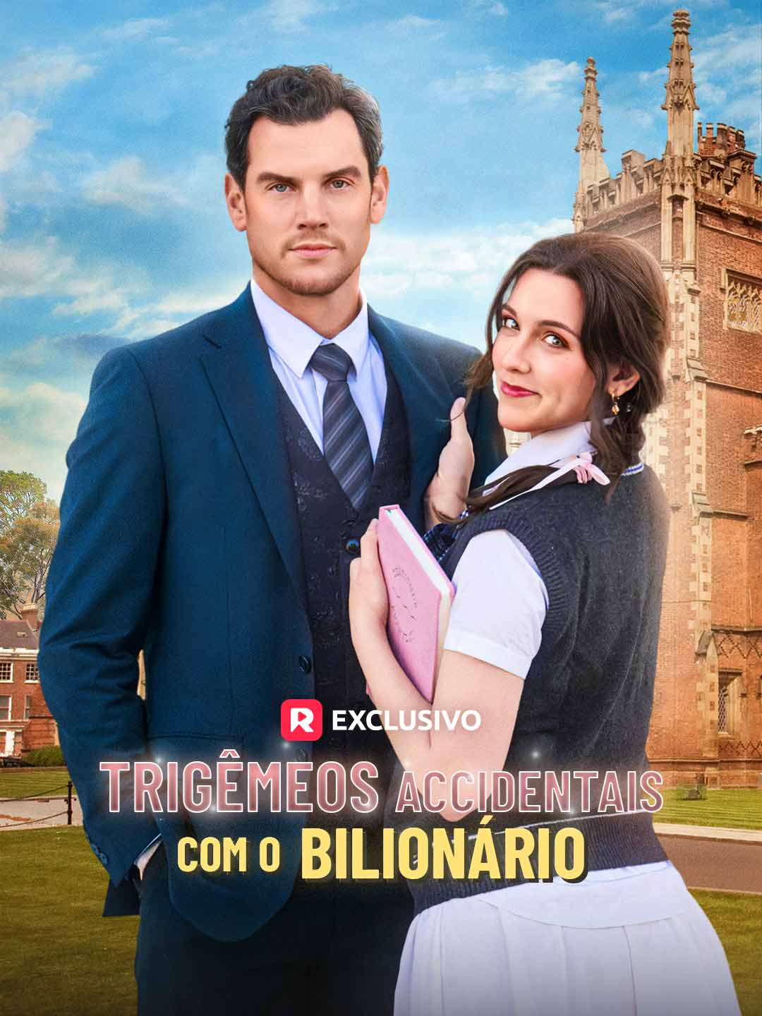 Capa de Trigêmeos Acidentais Com O Bilionário