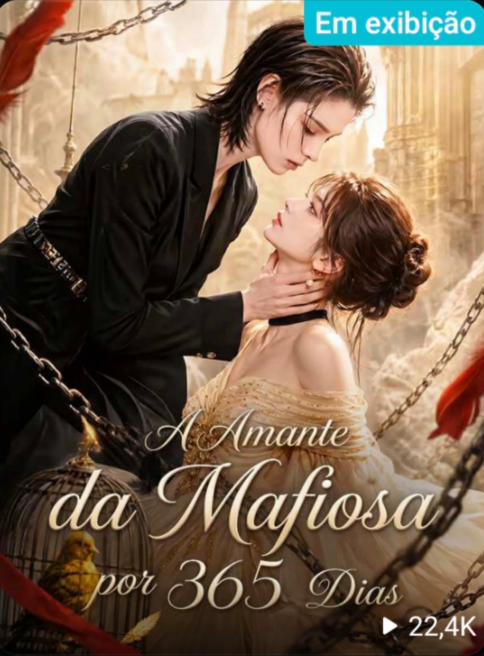 Capa de A AMANTE DA MAFIOSA POR 365