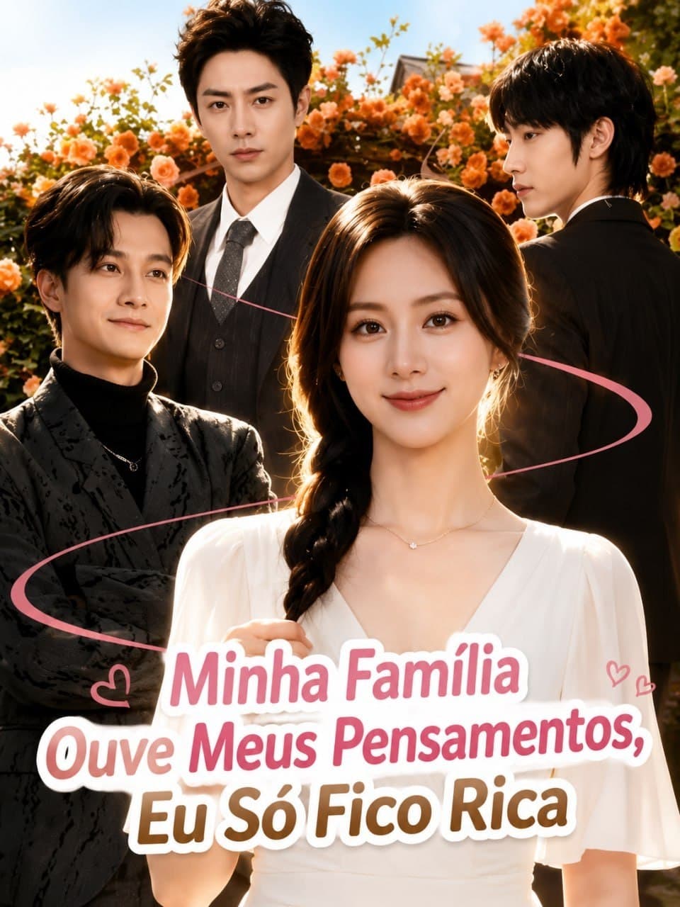 Capa de MINHA FAMÍLIA OUVE MEUS PENSAMENTOS, EU SÓ FICO RICA