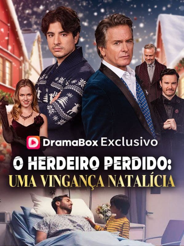 Capa de O HERDEIRO PERDIDO UMA VINGANÇA NATALÍCIA