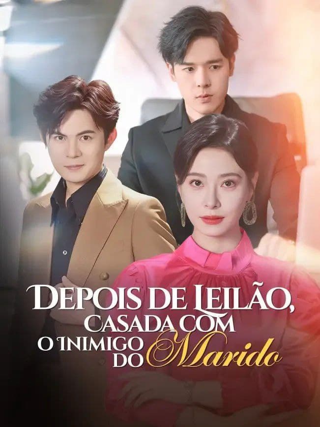 Capa de DEPOIS DO LEILÃO CASADA COM O INIMIGO DO MARIDO