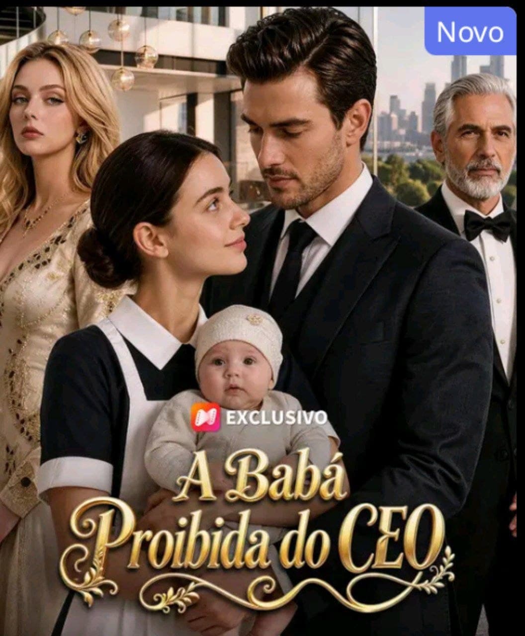 Capa de A BABÁ PROIBIDA DO CEO