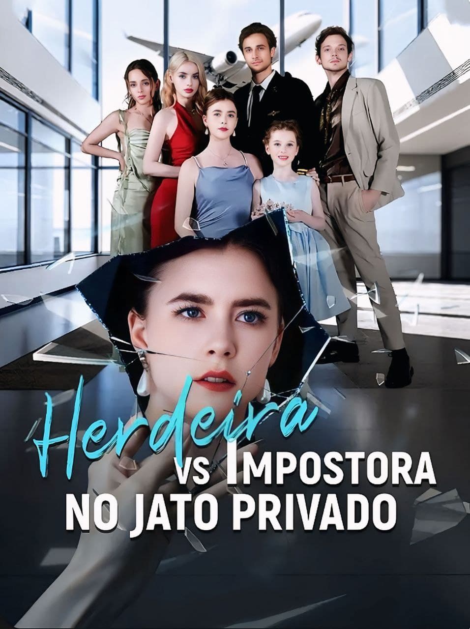 Capa de HERDEIRA VS IMPOSTORA NO JATO PRIVADO