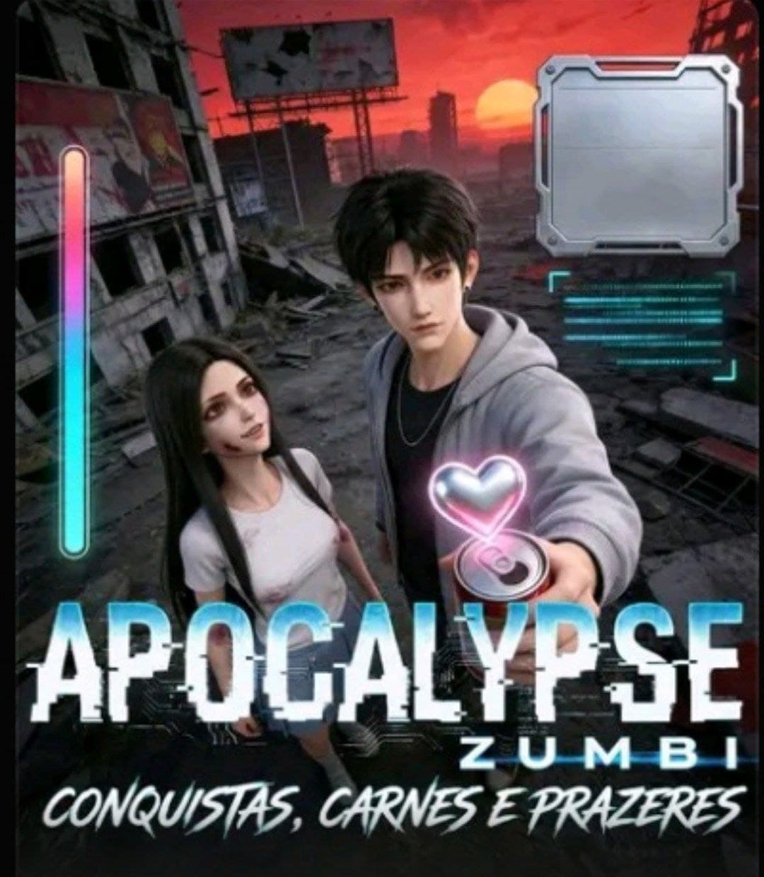 Capa de APOCALYPSE ZUMBI CONQUISTA CARNES E PRAZERES