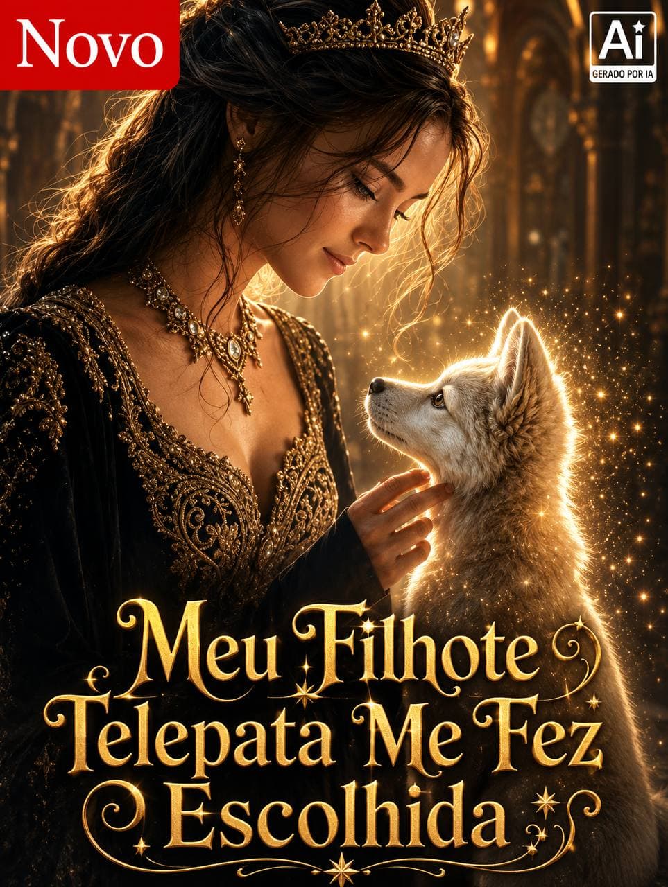Capa de MEU FILHOTE TELEPATA ME FEZ ESCOLHIDA