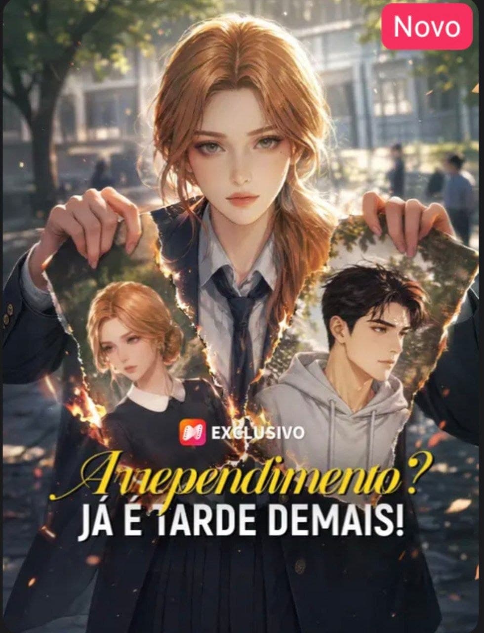 Capa de ARREPENDIMENTO JÁ É TARDE DEMAIS