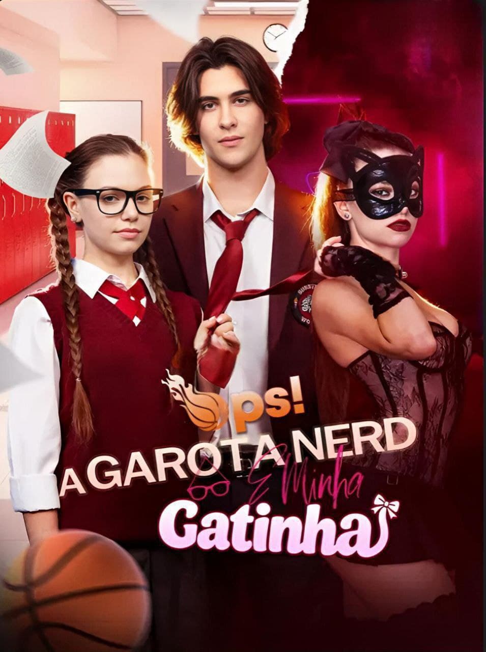 Capa de OPS A GAROTA NERD É MINHA GATINHA -