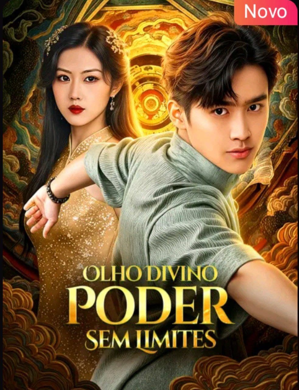 Capa de OLHO DIVINO PODER SEM LIMITES