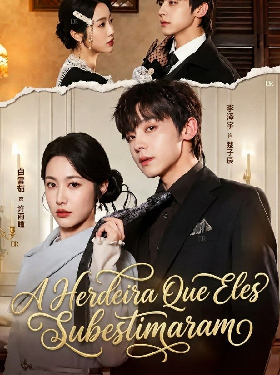 Capa de A HERDEIRA QUE ELES SUBESTIMARAM