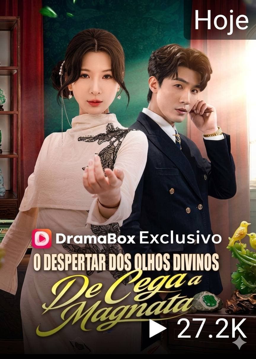 Capa de O DESPERTAR DOS OLHOS DIVINOS DE CEGA A MAGNATA