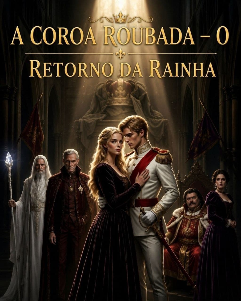 Capa de A COROA ROUBADA - O RETORNO DA RAINHA