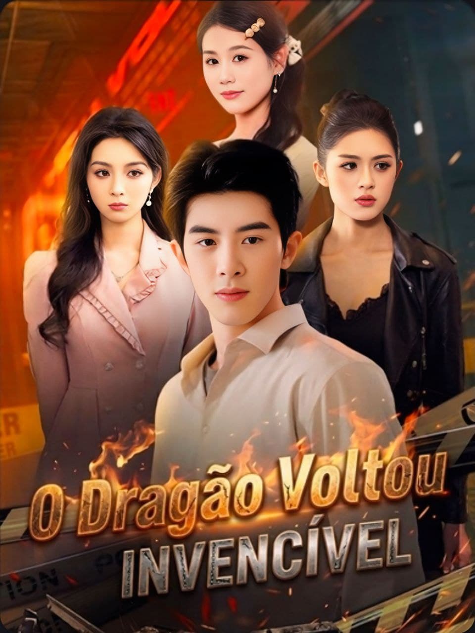 Capa de O DRAGÃO VOLTOU INVENCÍVEL