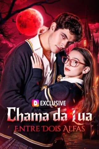Capa de Chama Da Lua Entre Dois Alfas