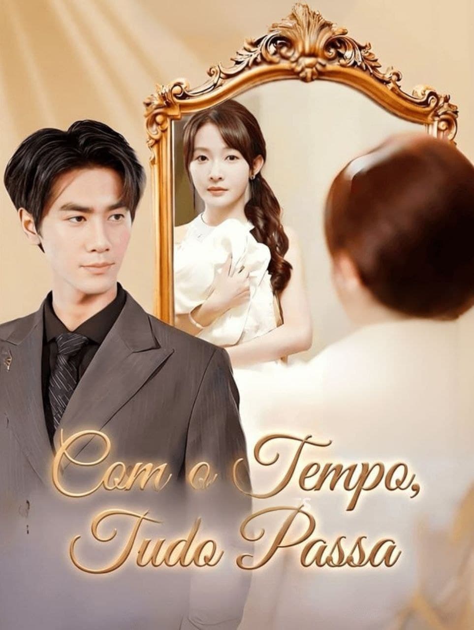 Capa de COM O TEMPO TUDO PASSA