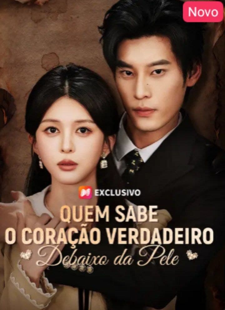 Capa de QUEM SABE O CORAÇÃO VERDADEIRO DEBAIXO DA PELE