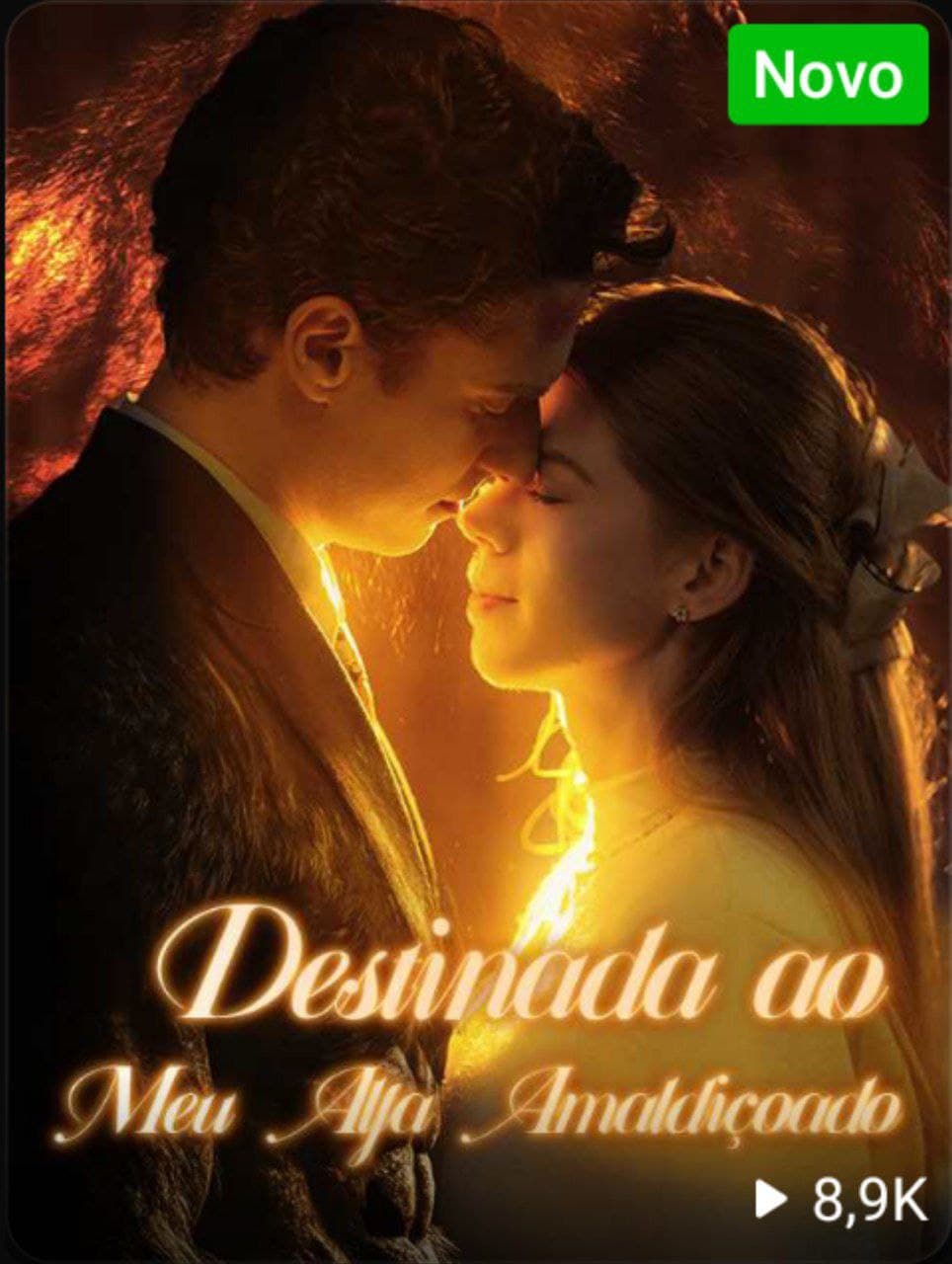 Capa de Destinada Ao Meu Alfa Amaldiçoado