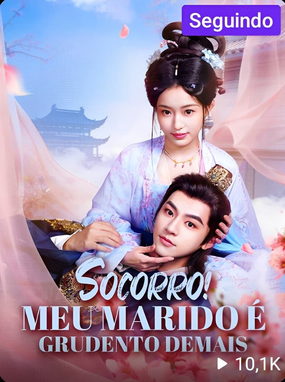 Capa de SOCORRO MEU MARIDO É GRUDENTO DEMAIS