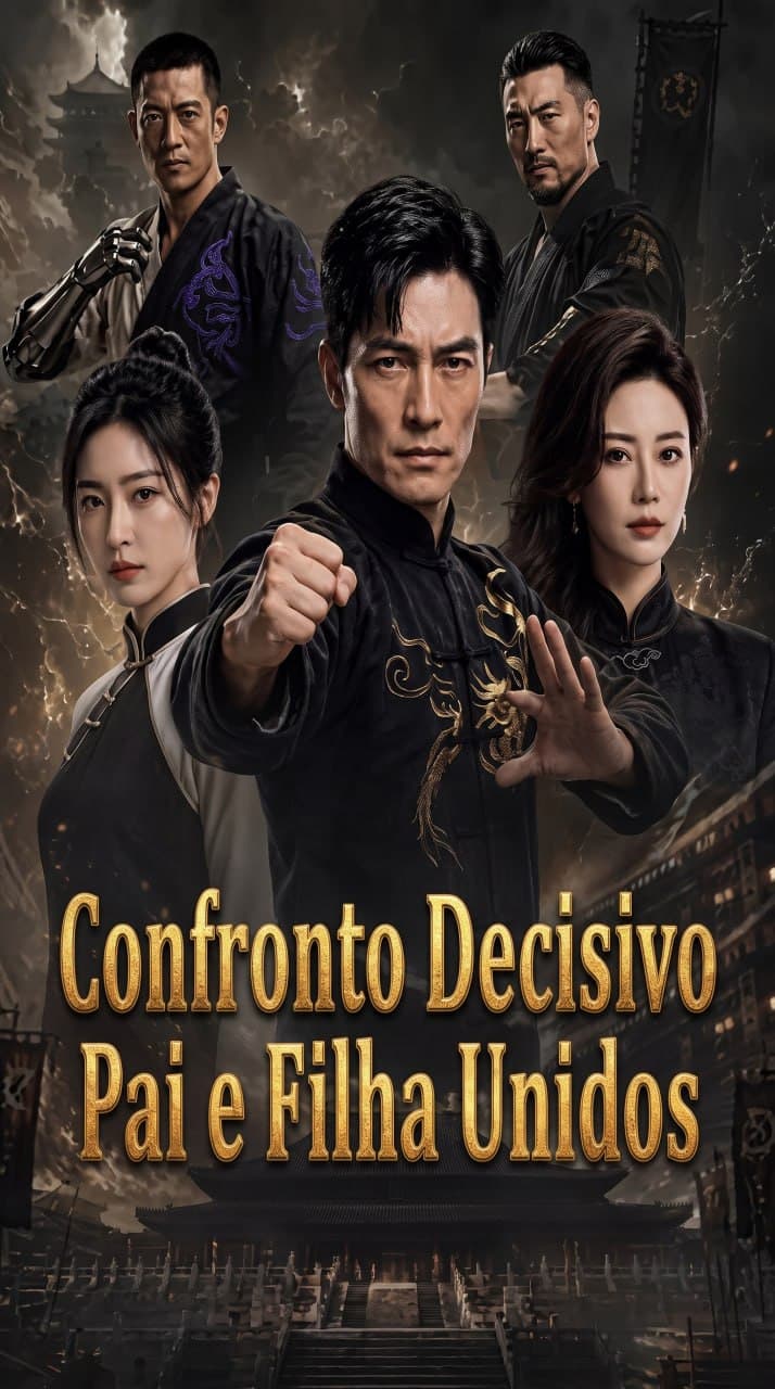 Capa de Confronto Decisivo Pai e Filha Unidos