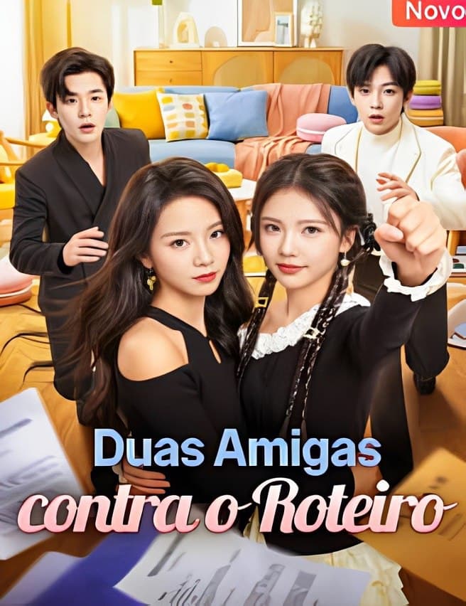 Capa de DUAS AMIGAS CONTRA O ROTEIRO
