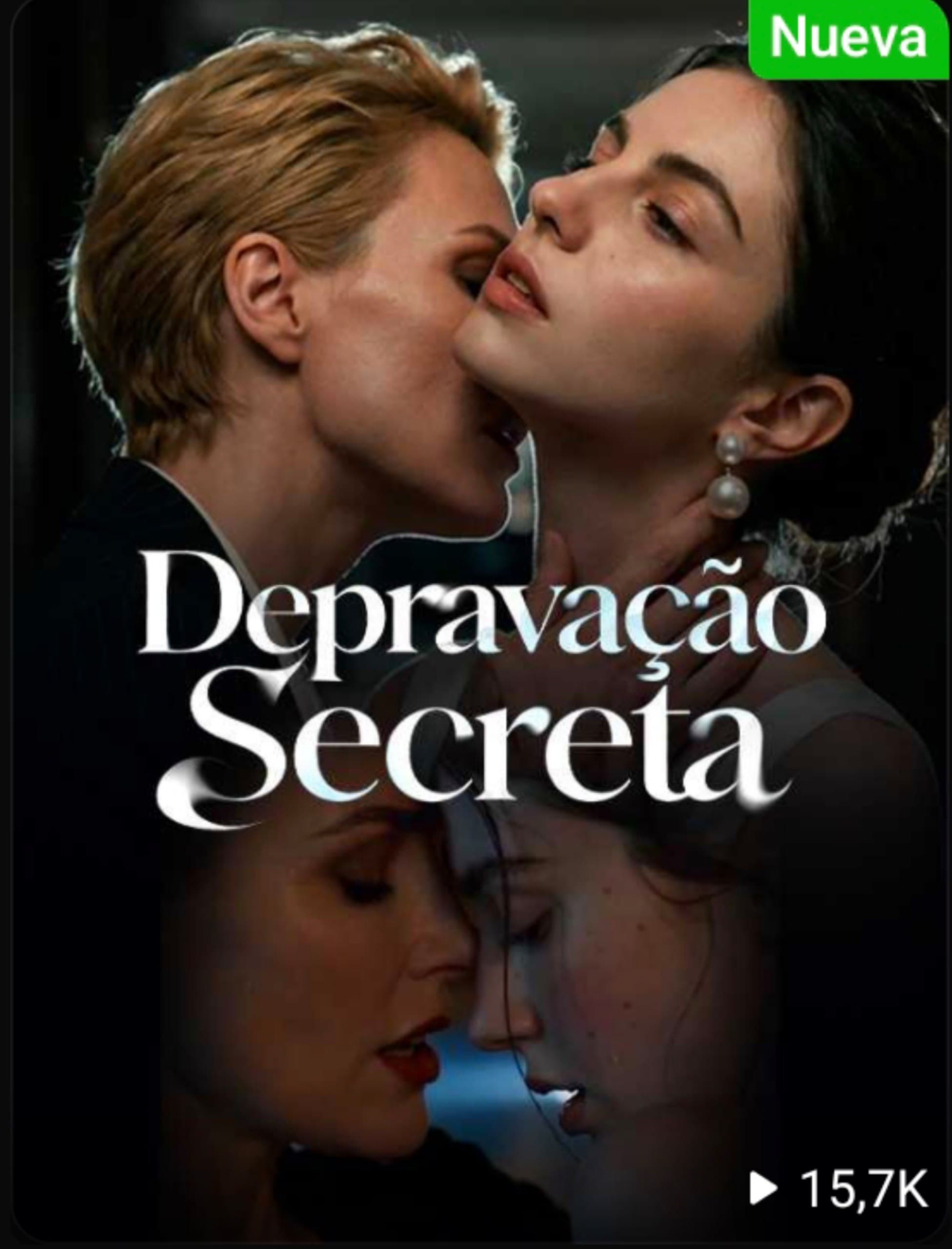 Capa de DEPRAVAÇÃO SECRETA