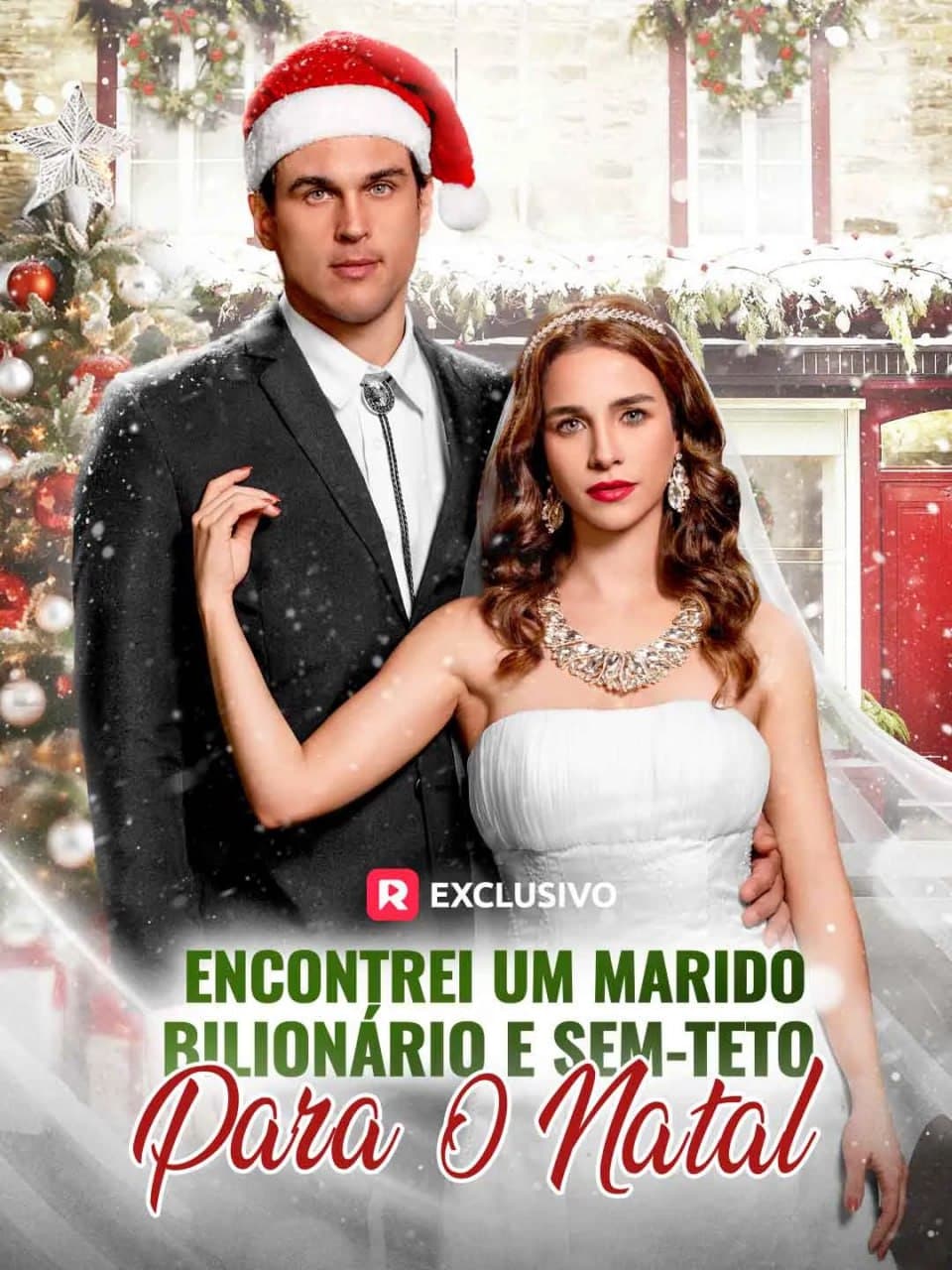 Capa de Encontrei Um Marido Bilionário e Sem Teto Para O Natal