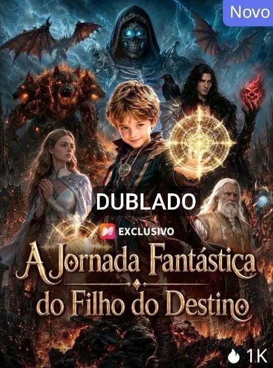 Capa de A Jornada Fantástica do Filho do Destino
