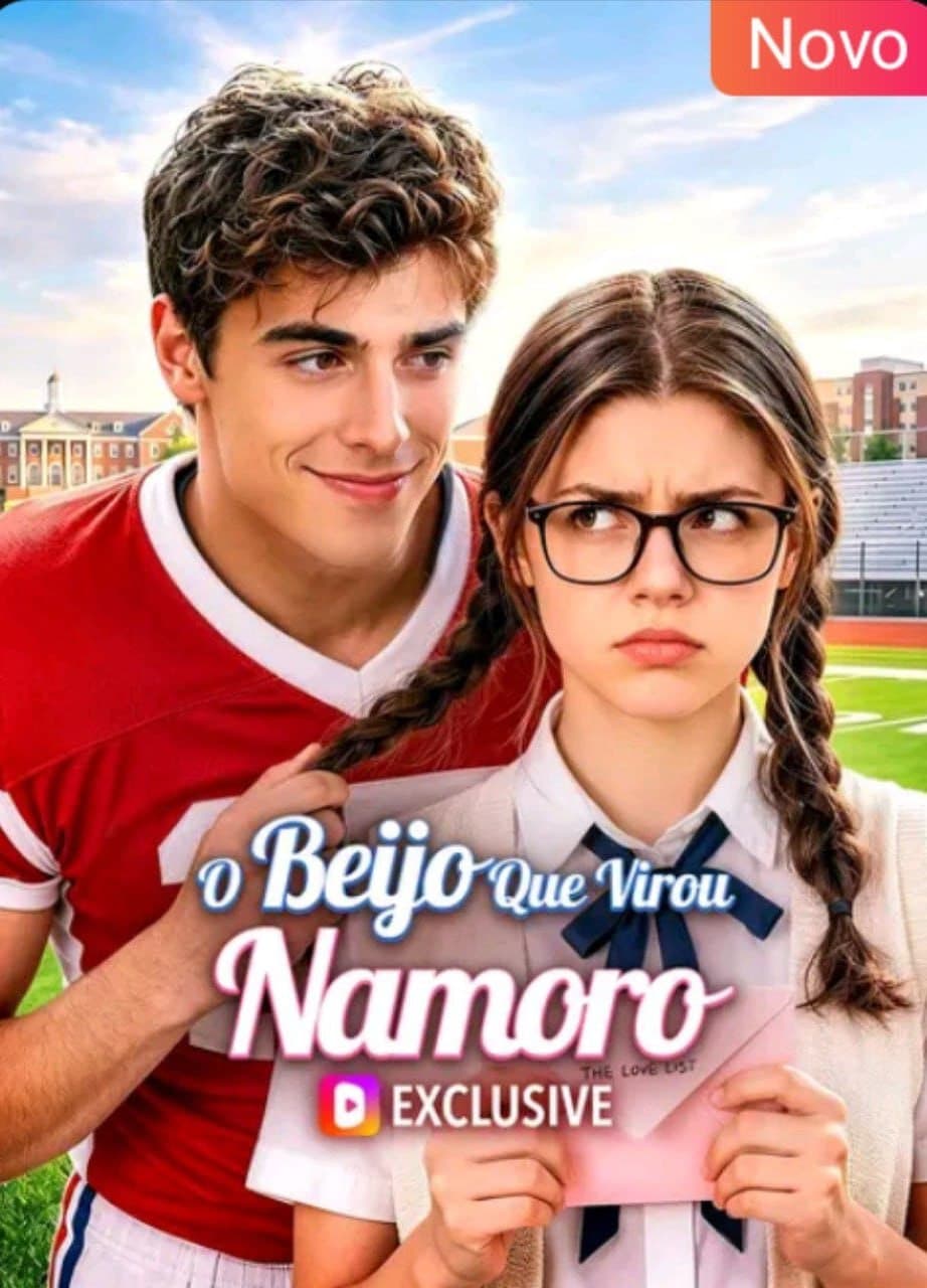Capa de O BEIJO QUE VIROU NAMORO