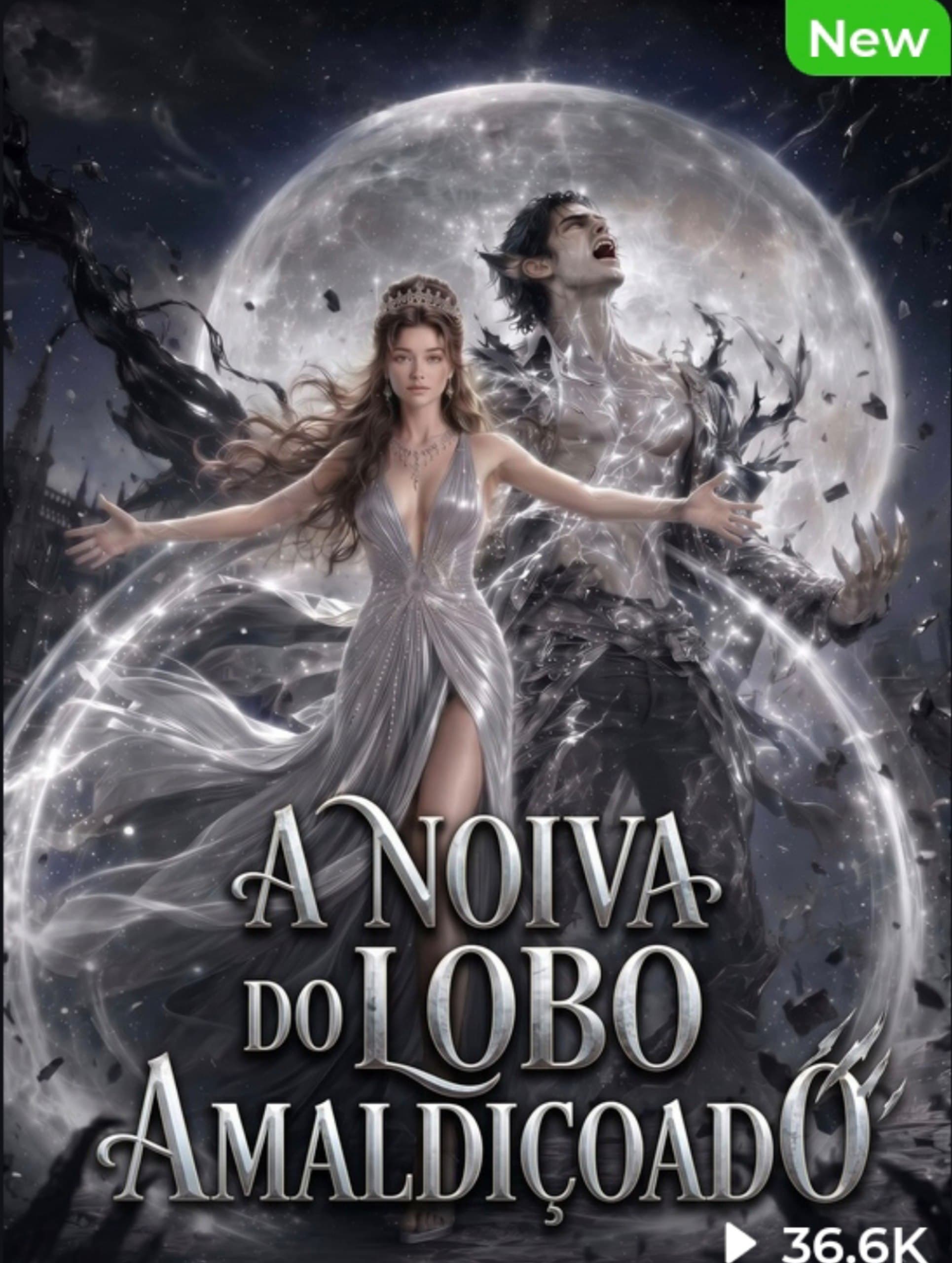 Capa de A NOIVA DO LOBO AMALDIÇOADO