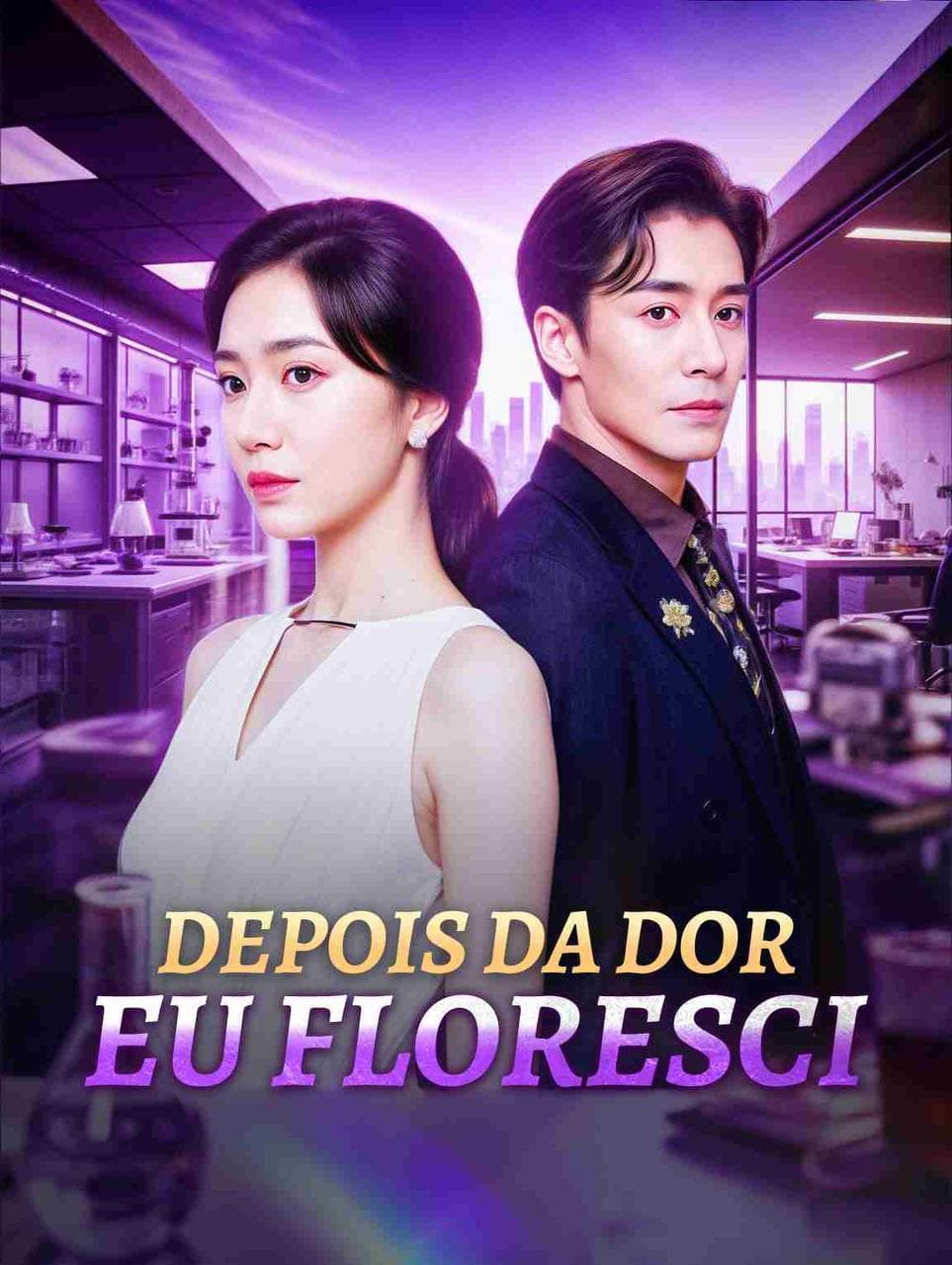 Capa de Depois Da Dor Eu floreci