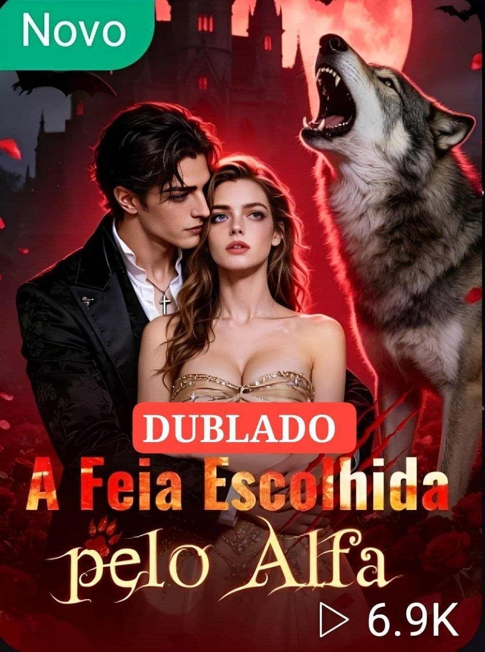 Capa de A FEIA ESCOLHIDA PELO ALFA