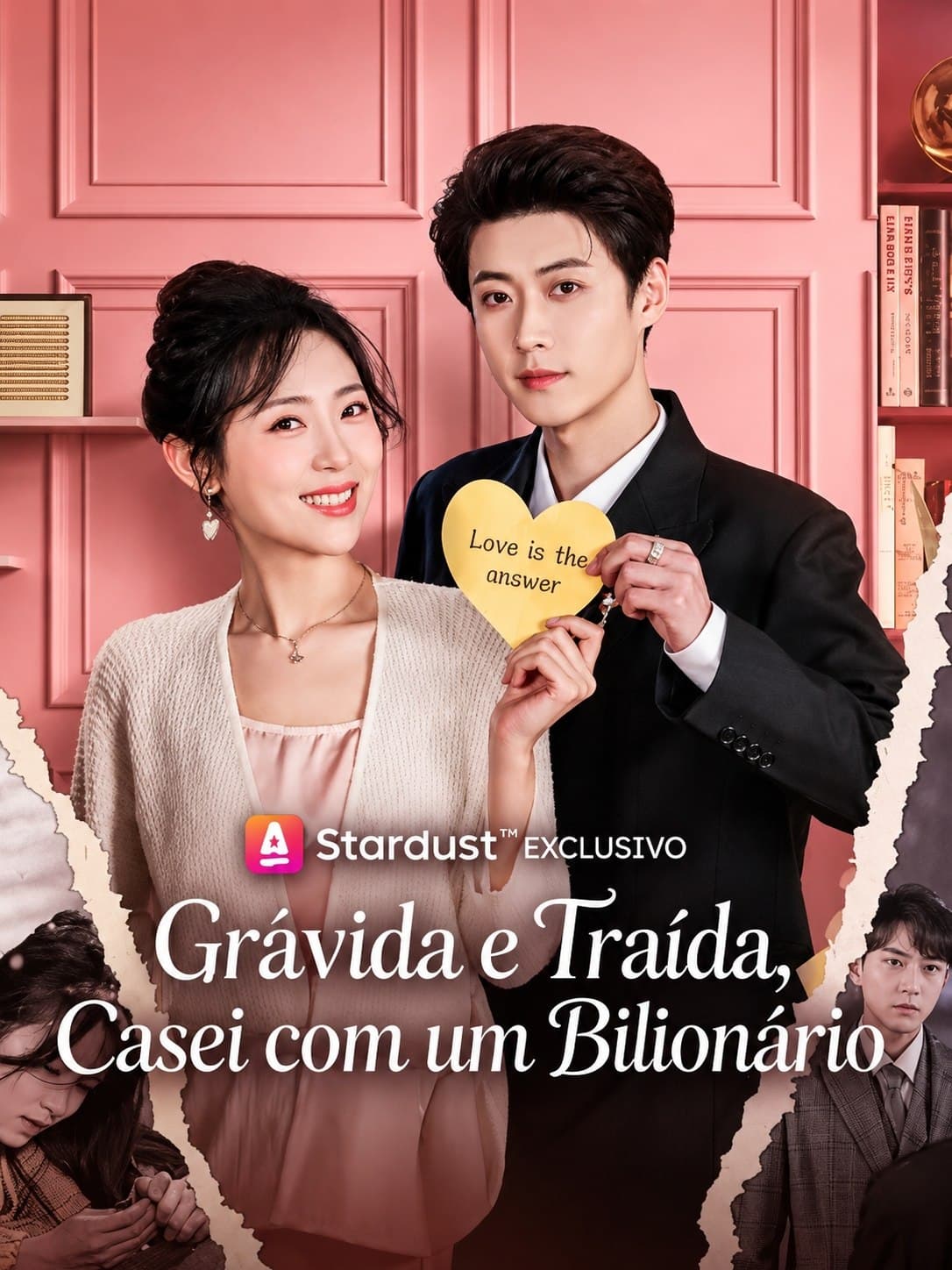 Capa de GRÁVIDA E TRAÍDA CASEI COM UM BILIONÁRIO