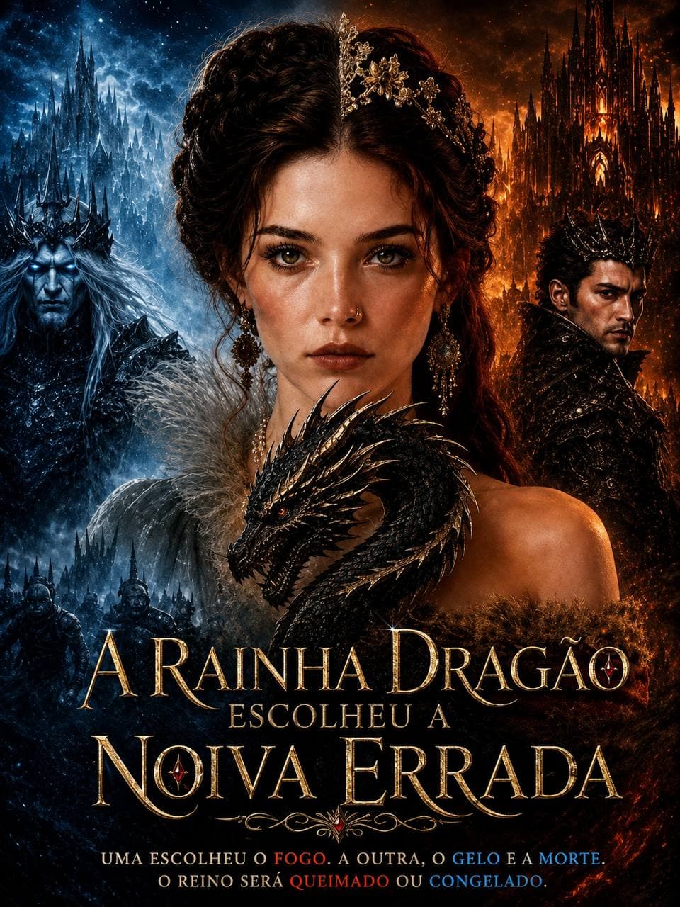 Capa de A RAINHA DRAGÃO ESCOLHEU A NOIVA ERRADA