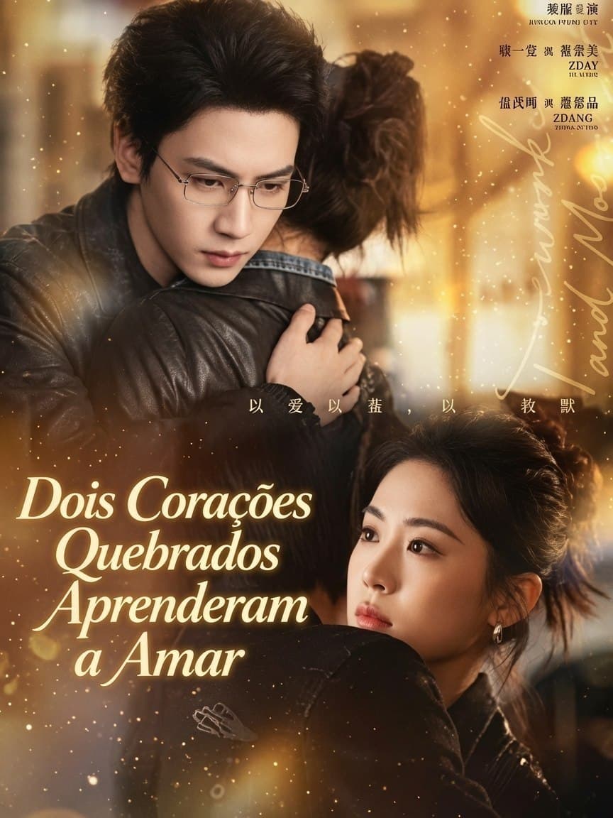 Capa de DOIS CORAÇÕES QUEBRADOS APRENDERAM A AMAR