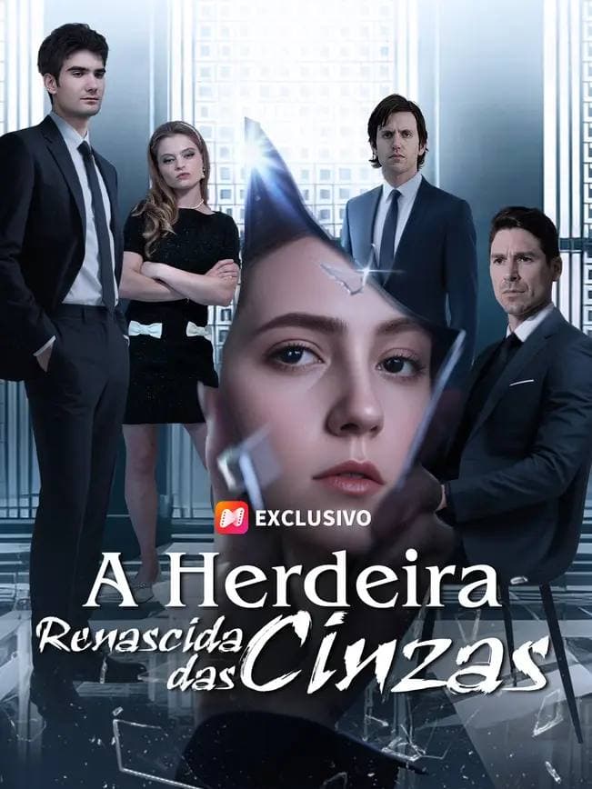 Capa de A Herdeira Renascida Das Cinzas