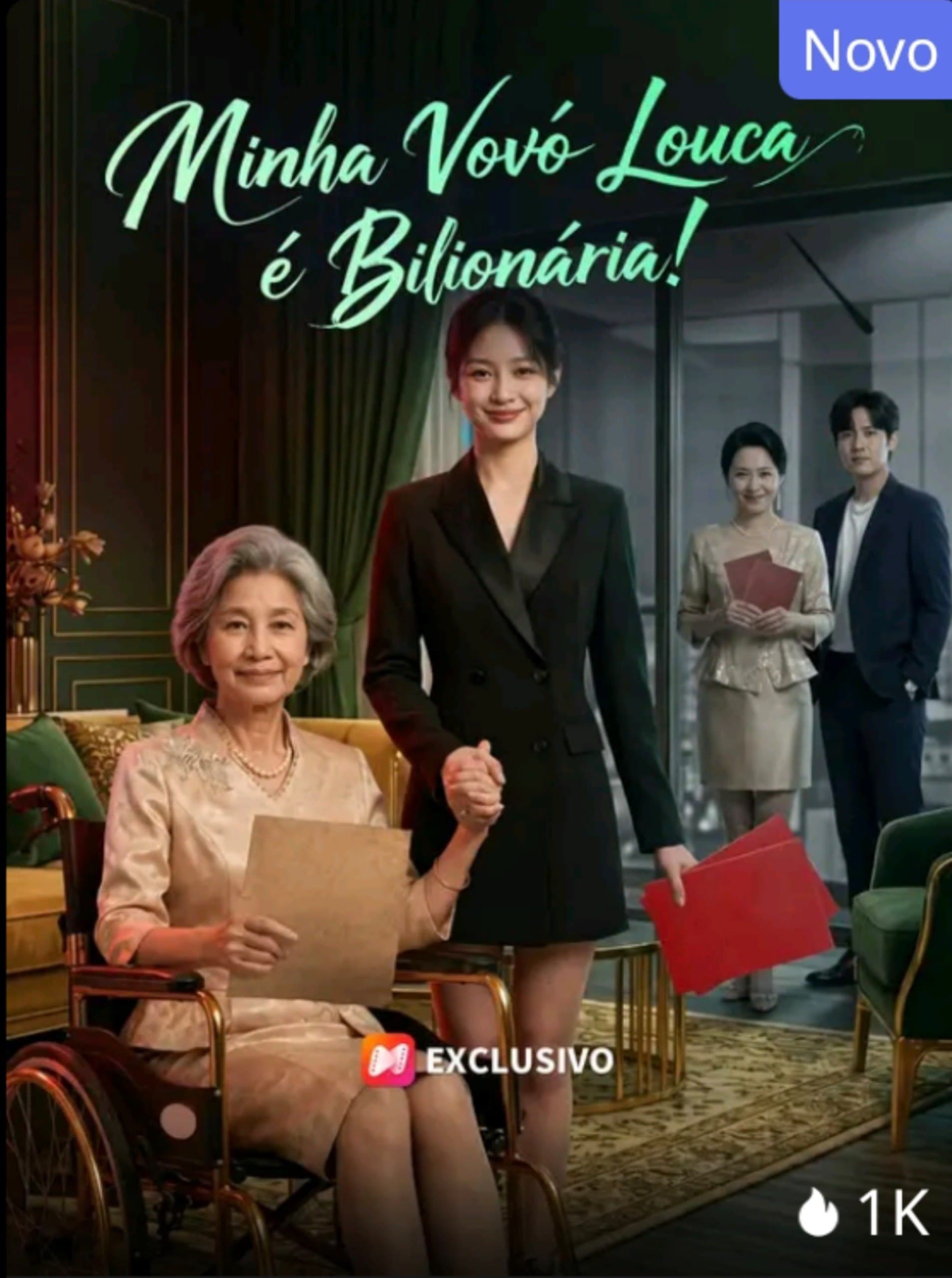 Capa de MINHA VOVÓ LOUCA E BILIONÁRIA