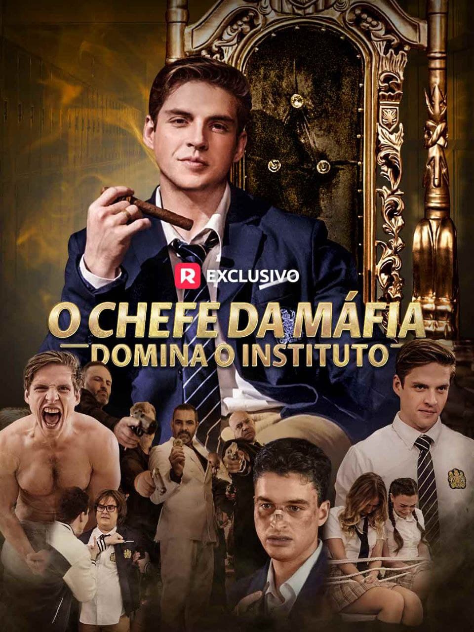 Capa de O CHEFE DA MÁFIA DOMINA O INSTITUTO