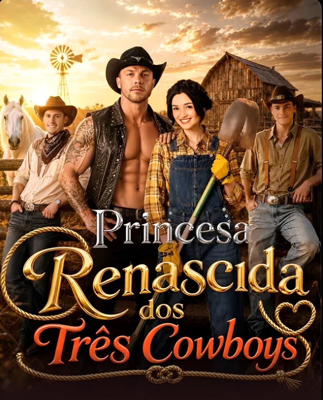 Capa de PRINCESA RENASCIDA DOS TRÊS