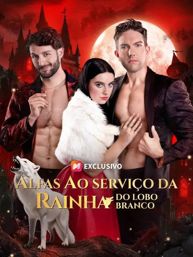 Capa de Alfas Ao Serviços Da Rainha do Lobo Branco