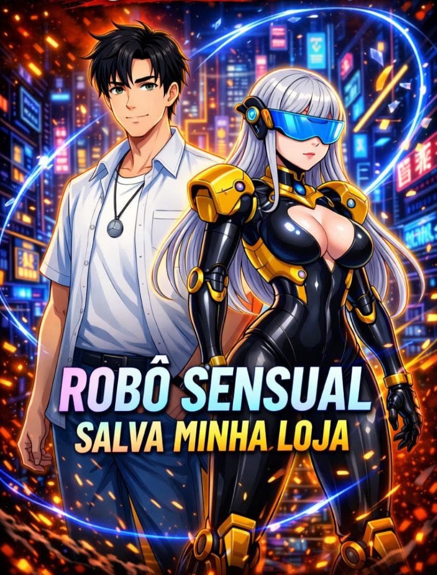 Capa de Robô sensual salva minha loja