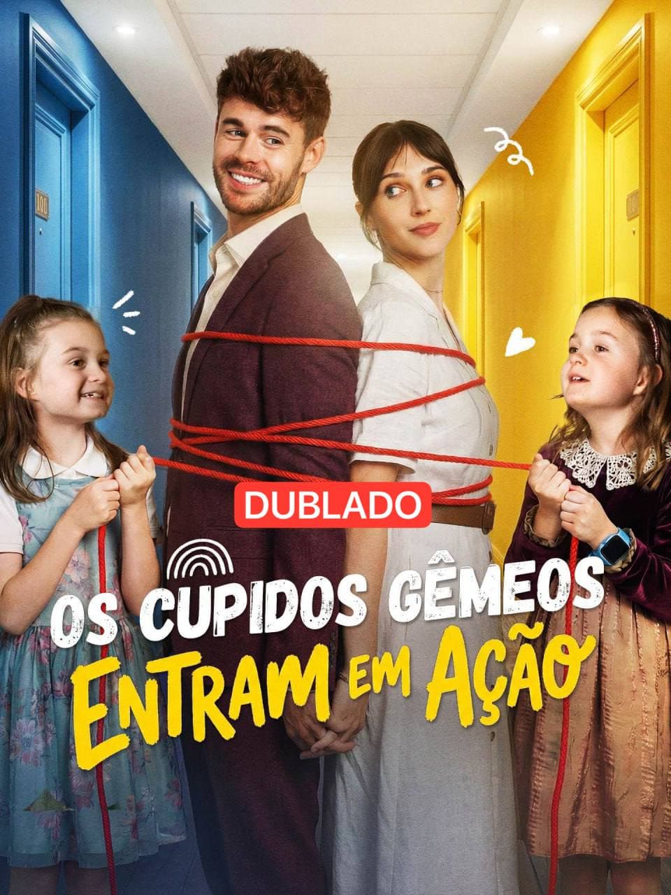 Capa de OS CUPIDOS GÊMEOS ENTRAM EM AÇÃO