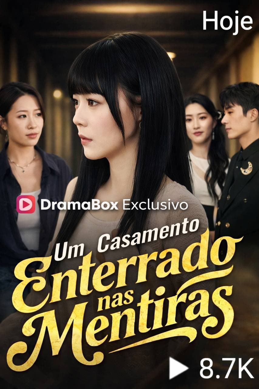 Capa de UM CASAMENTO ENTERRADO NAS MENTIRAS