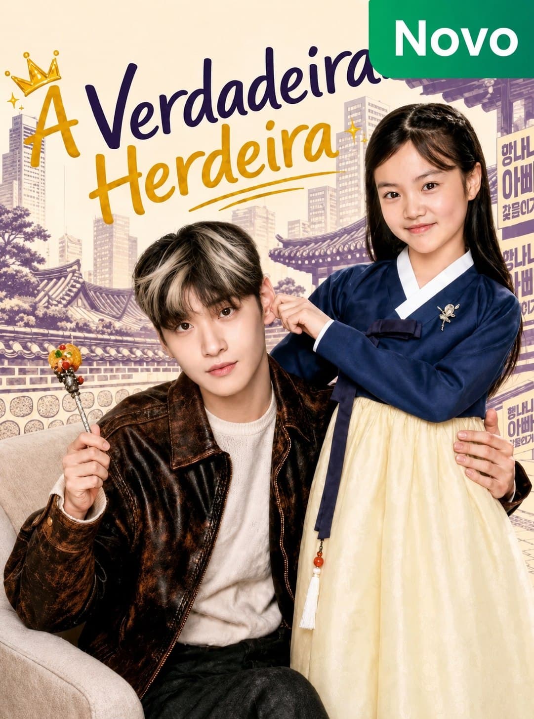 Capa de A VERDADEIRA HERDEIRA