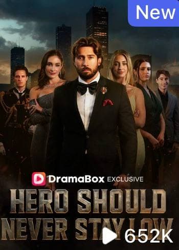 Capa de O Heroi Nunca Deve ficar Abaixo/ Hero should Never Stay Low