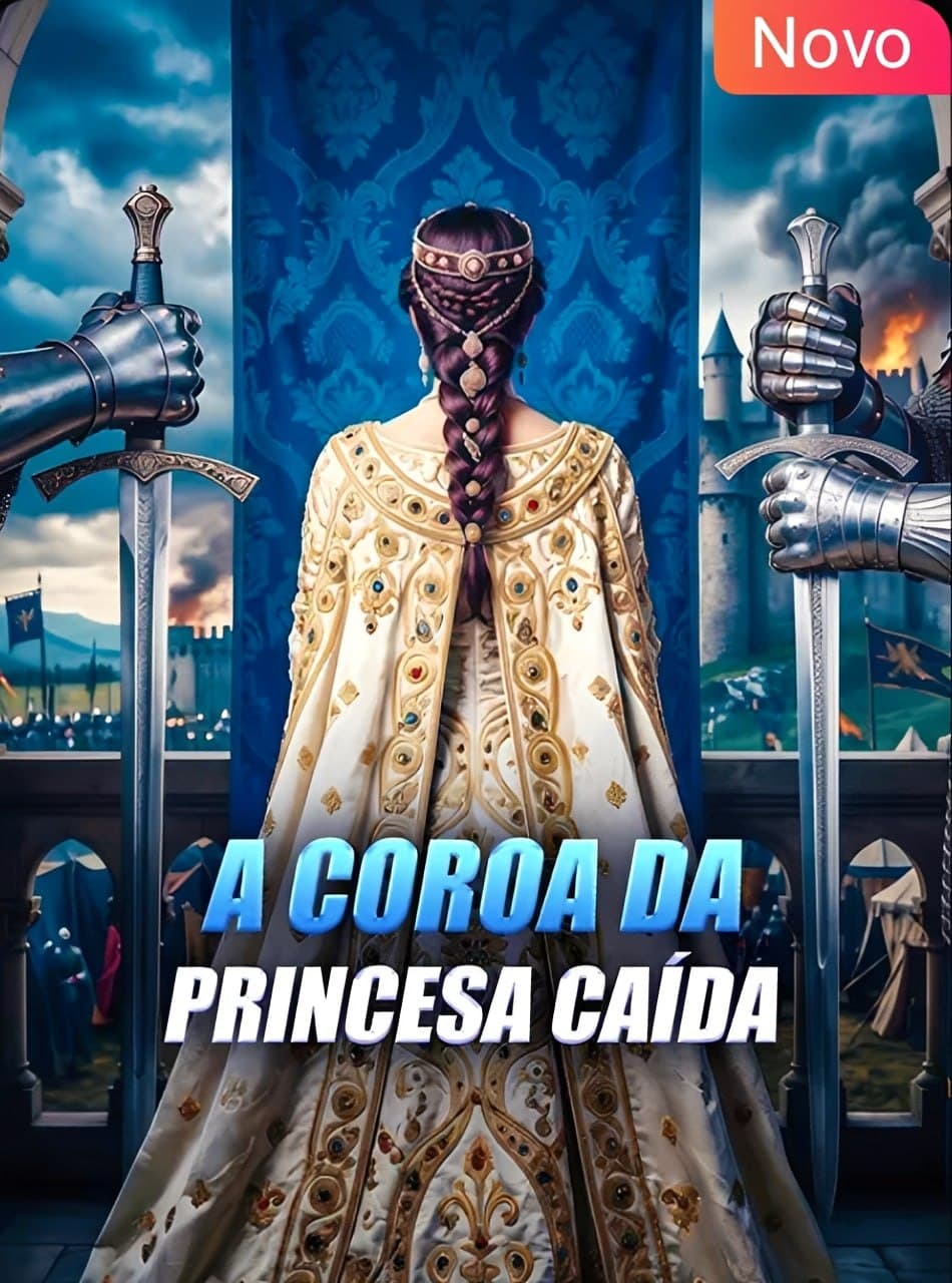 Capa de A COROA DA PRINCESA CAÍDA