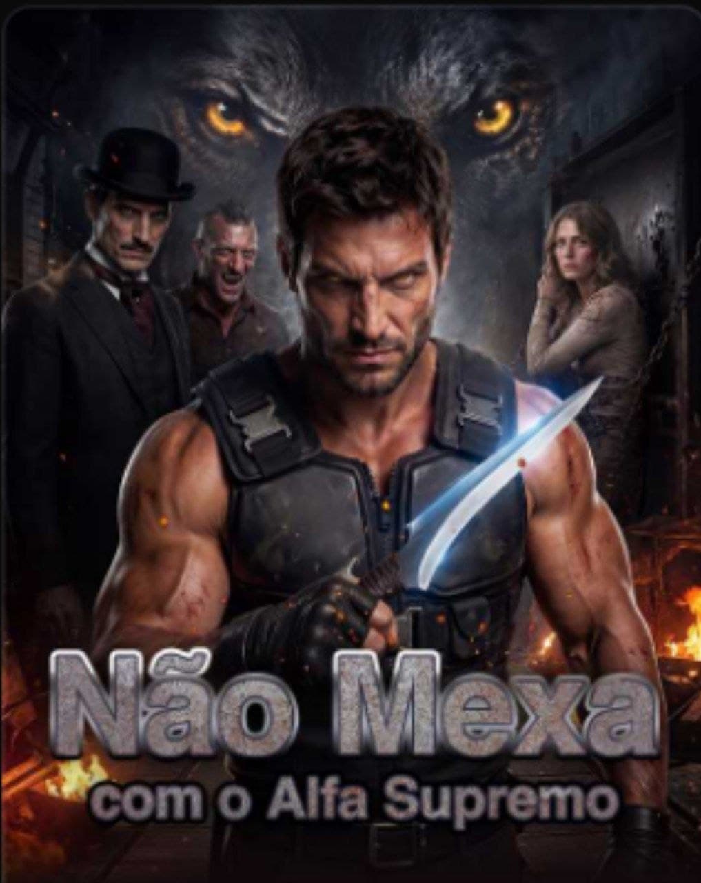 Capa de NÃO MEXA COM ALFA SUPREMO