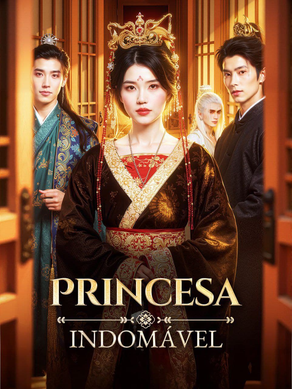 Capa de PRINCESA INDOMÁVEL