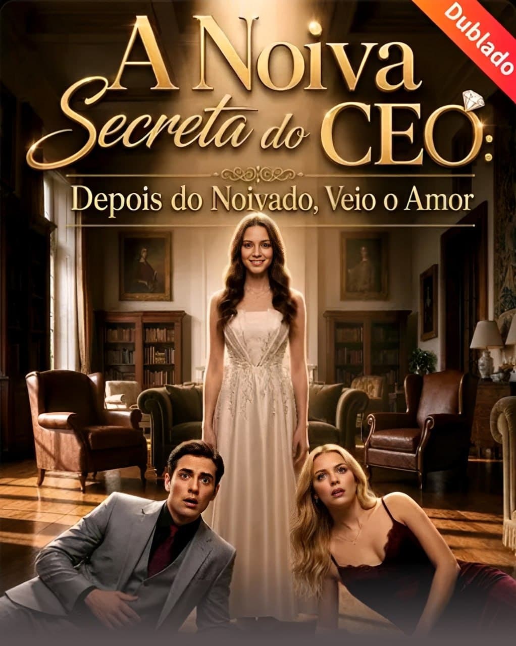 Capa de A NOIVA SECRETA DO CEO DEPOIS DO NOIVADO VEIO O AMOR