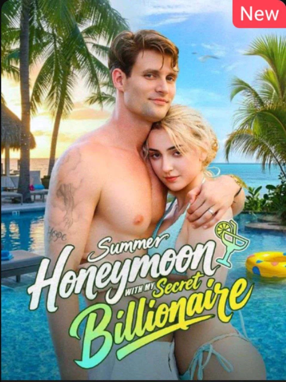 Capa de Lua De Mel De Verão Com Meu Bilionário Secreto