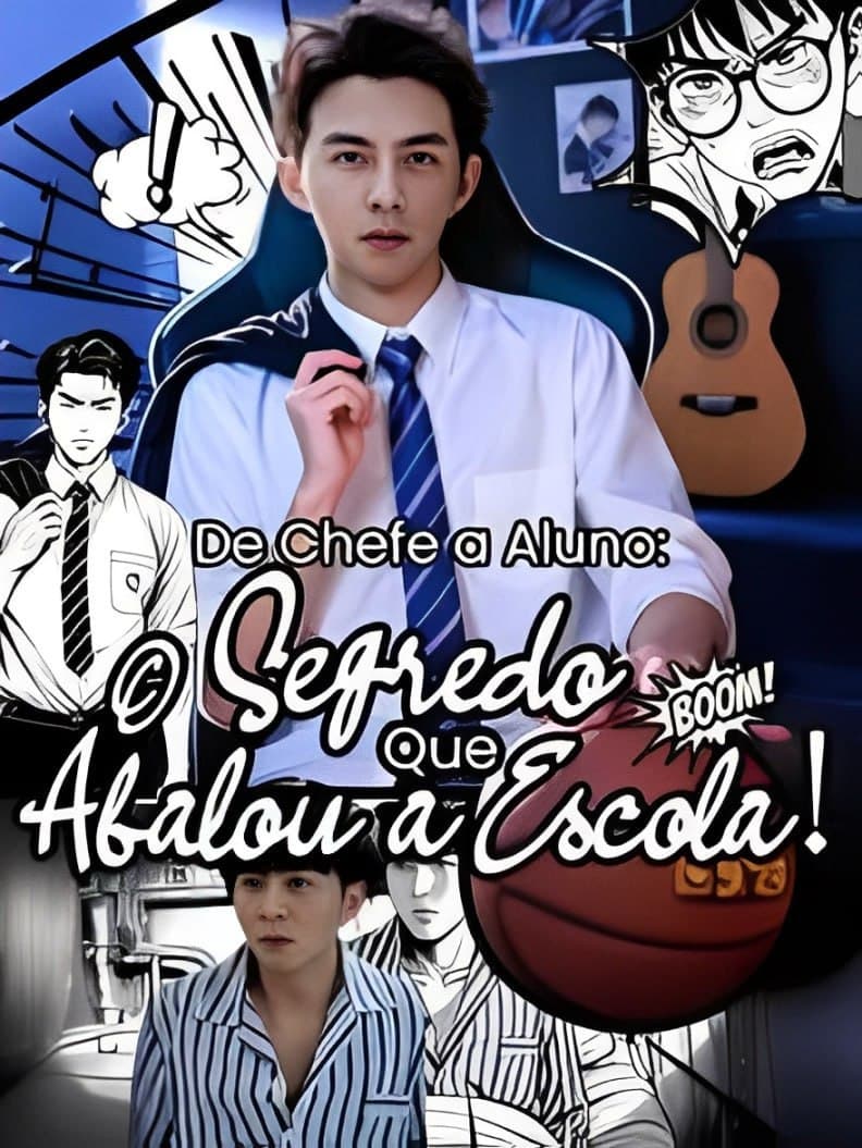 Capa de DE CHEFE A ALUNO O SEGREDO QUE ABALOU A ESCOLA
