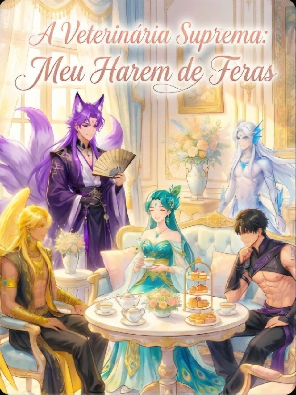 Capa de A VETERINÁRIA SUPREMA: MEU HAREM DE FERAS